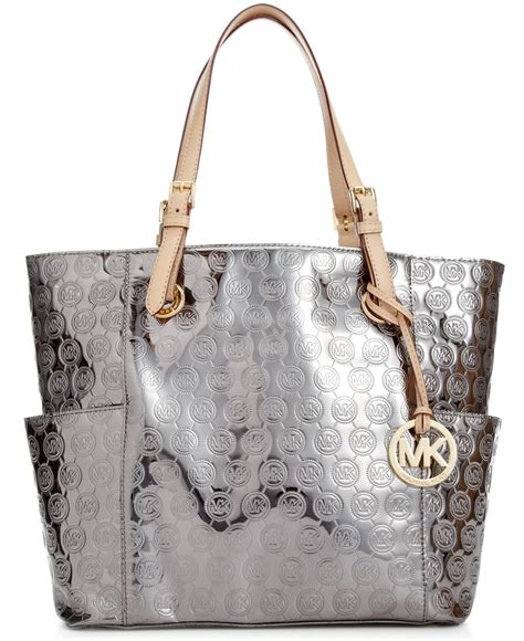 michael michael kors signature medium east west tote|Michael Kors medium saffiano bag.